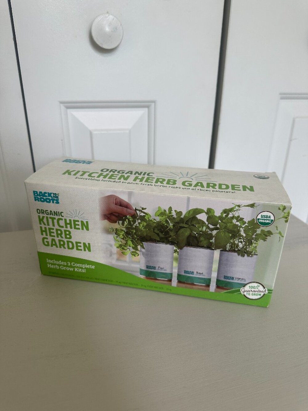 NEW Back to the Roots Organic Kitchen Herb Garden